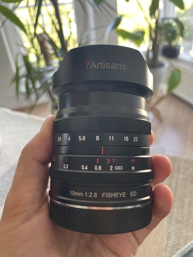 7artisans 10mm fisheye - 10mm, f2.8