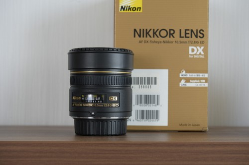 Nikon nikkor 5mm - 10.5mm, fisheye