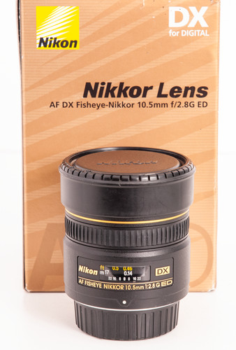 Nikon fisheye nikkor - af, dx