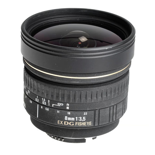 Sigma 8mm fisheye dg f - fisheye,