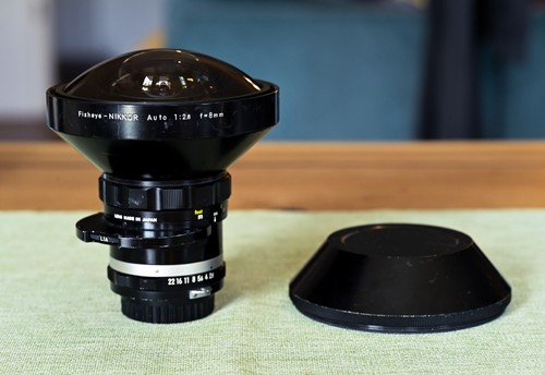 Nikon fisheye nikkor auto 8mm - nikon,