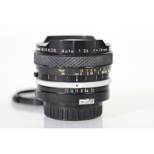Nikon auto 16 fisheye - auto, 3,5/16