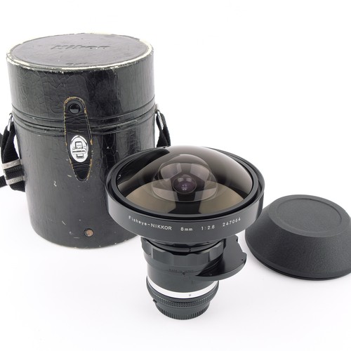 Nikon fisheye nikkkor 8mm - nikon, 2.8/8mm