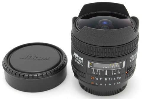 Nikon fisheye nikkor 16mm - fisheye,